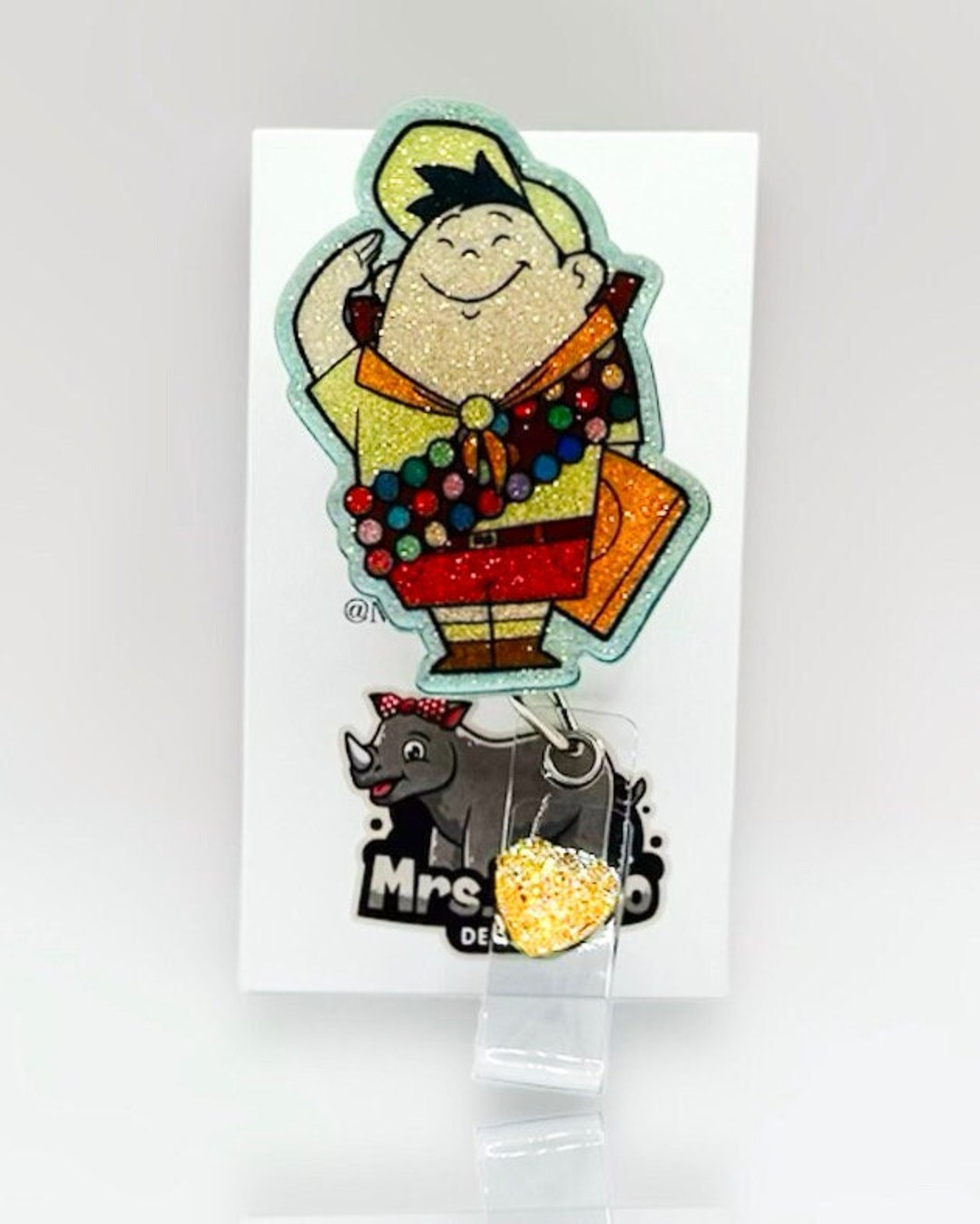 Russell up Wilderness Explorer Retractable Badge Reel: Nurse Teacher ID ...