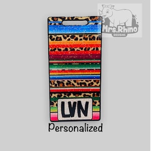 Sarape leopard  Badge Buddy (ID badge holder) badge buddies