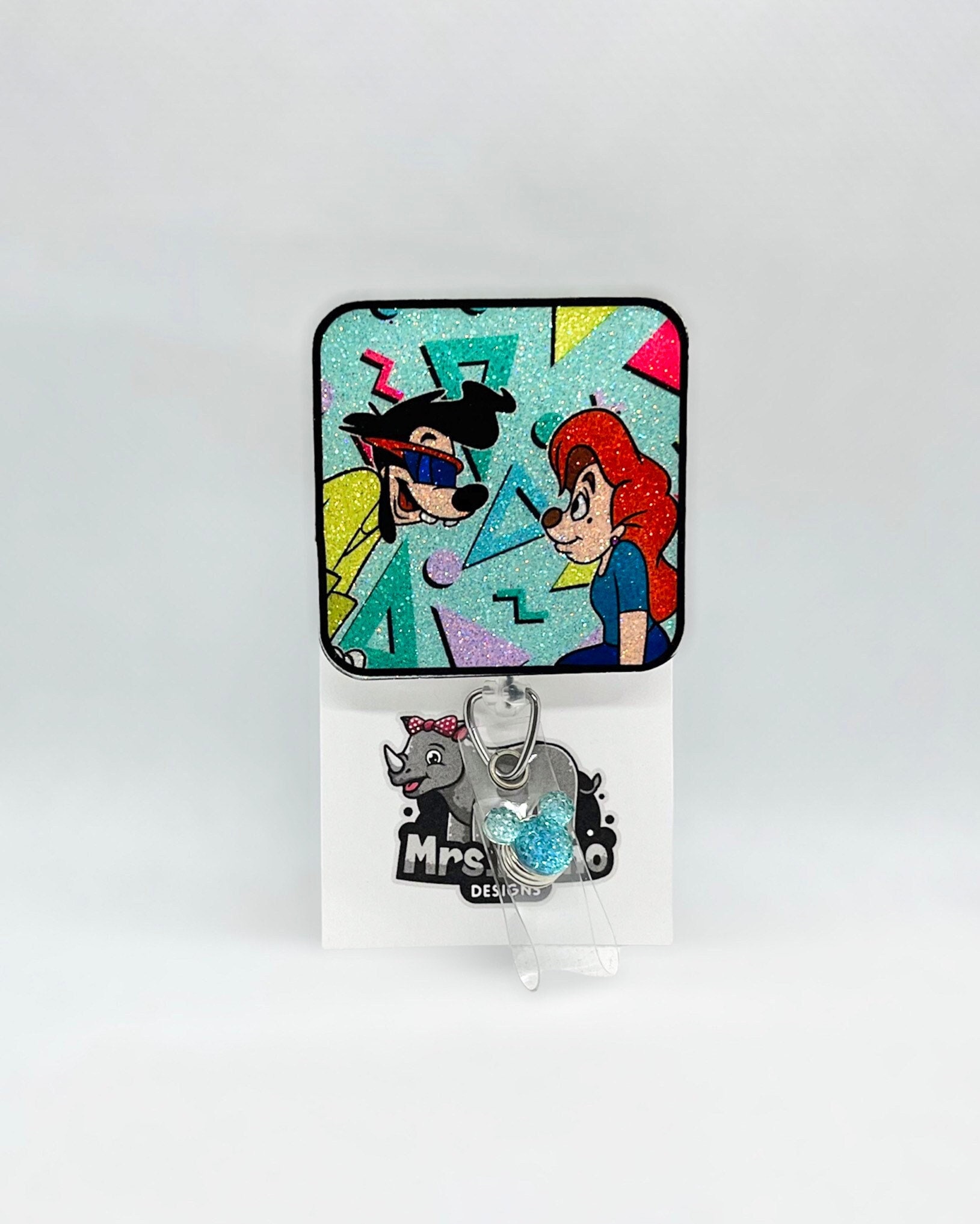 Max and Roxanne Goofy Movie Retractable ID Badge Reel - Etsy 日本