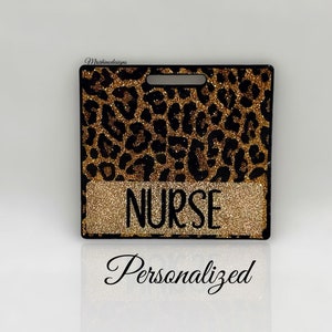 Leopard print badge buddy Badge Buddy (ID badge holder) badge buddies