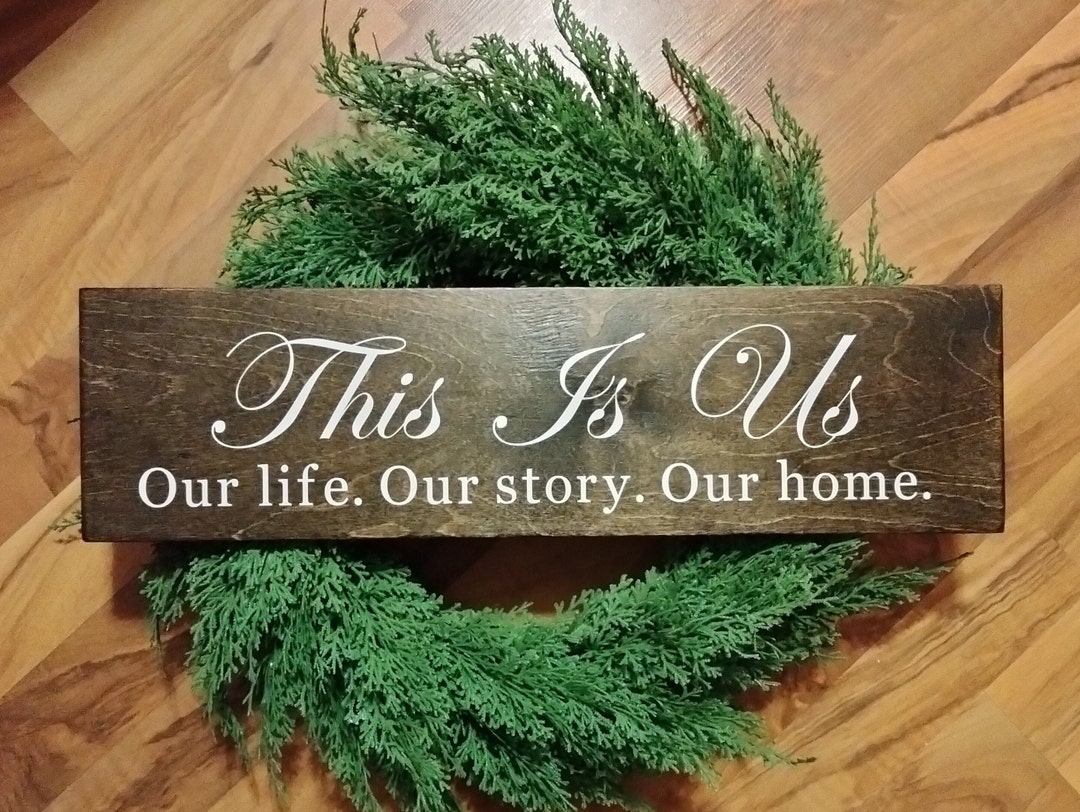 This is Us | Family Sign | Home Decor | Wedding Gift - Etsy