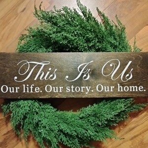 This Is Us | Family Sign | Home decor | Wedding Gift