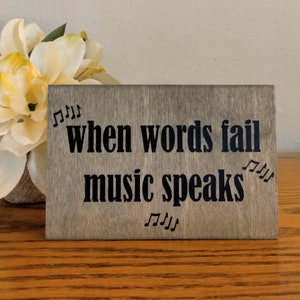 When Words Fail Music Speaks | Music | Musical Notes