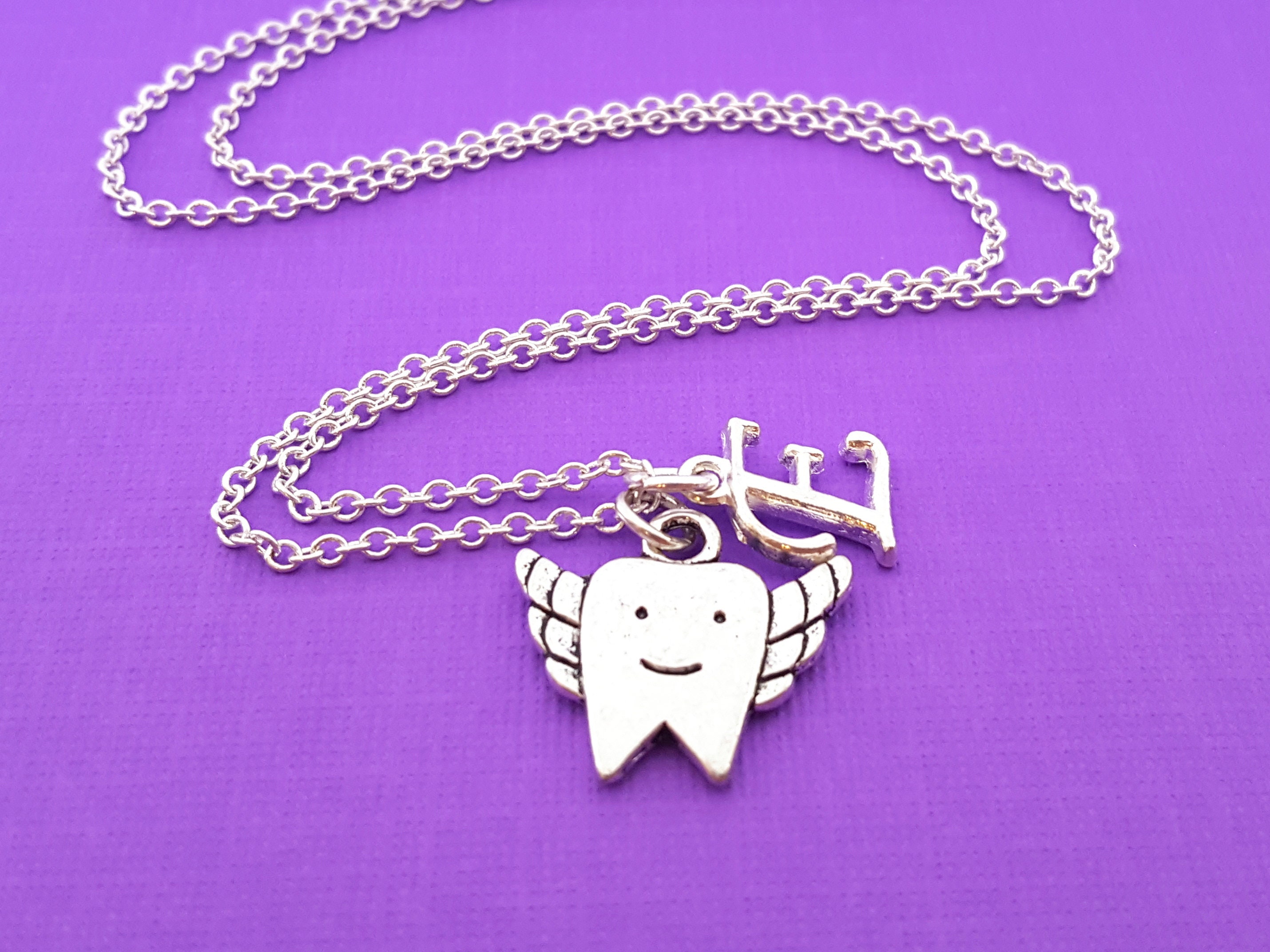 Tooth Fairy Necklace Tooth Necklace Tooth Fairy Etsy