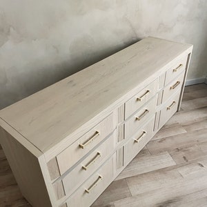 Natural Wood Dresser image 2