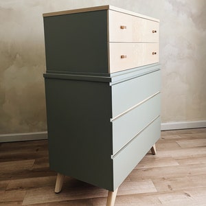 Two-Tone Highboy Dresser image 7