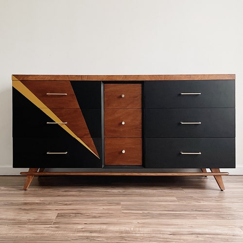 SOLD Mid Century Modern Dresser Etsy