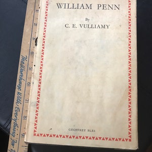 William Penn, C.E. Vulliamy, 1933
