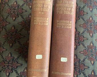 De vertegenwoordiger van mannen van het Nieuwe Testament, 2 vol. Set, George Matheson, 1902/03