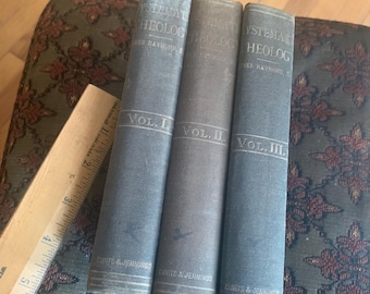 Systematic theology, 3 vols, Miner Raymond, 1877