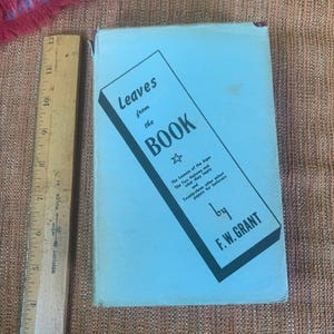 Hojas del libro, F.W. Grant, siglo XIX
