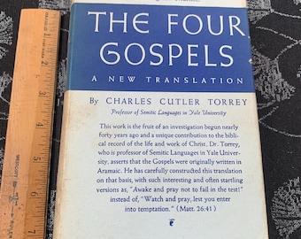 De vier evangeliën, Charles Cutler Torrey, 1933
