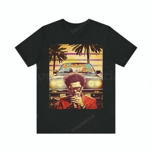 The Weeknd Unisex Graphic Tee Oversized Music Fan Gift