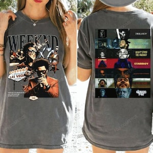 The Weeknd After Hours Tour Double Sided Retro Graphic Tee