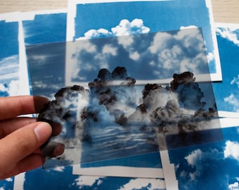 Cyanotype kit, craft kit for adults, solar printing kit, diy craft, diy cyanotype kit, diy kit, cyanotype print, craft kit, cyanotype art