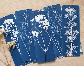 Cyanotype Bookmark Kit | DIY Sun Print Craft Kit for Adults | Unique Gift for Book Lovers