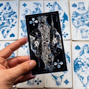 Kit cyanotype, pochoirs cyanotype, art solaire, kit d'impression solaire, kit de création artistique, travaux de bricolage, kit de création manuelle pour adultes, cartes pochoirs cyanotype