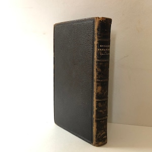 Antique Hardcover Book The Golden Treasury Best Songs Lyrical Poems The English language Frances Palgrave 1882 Copyright Poetry Compilation