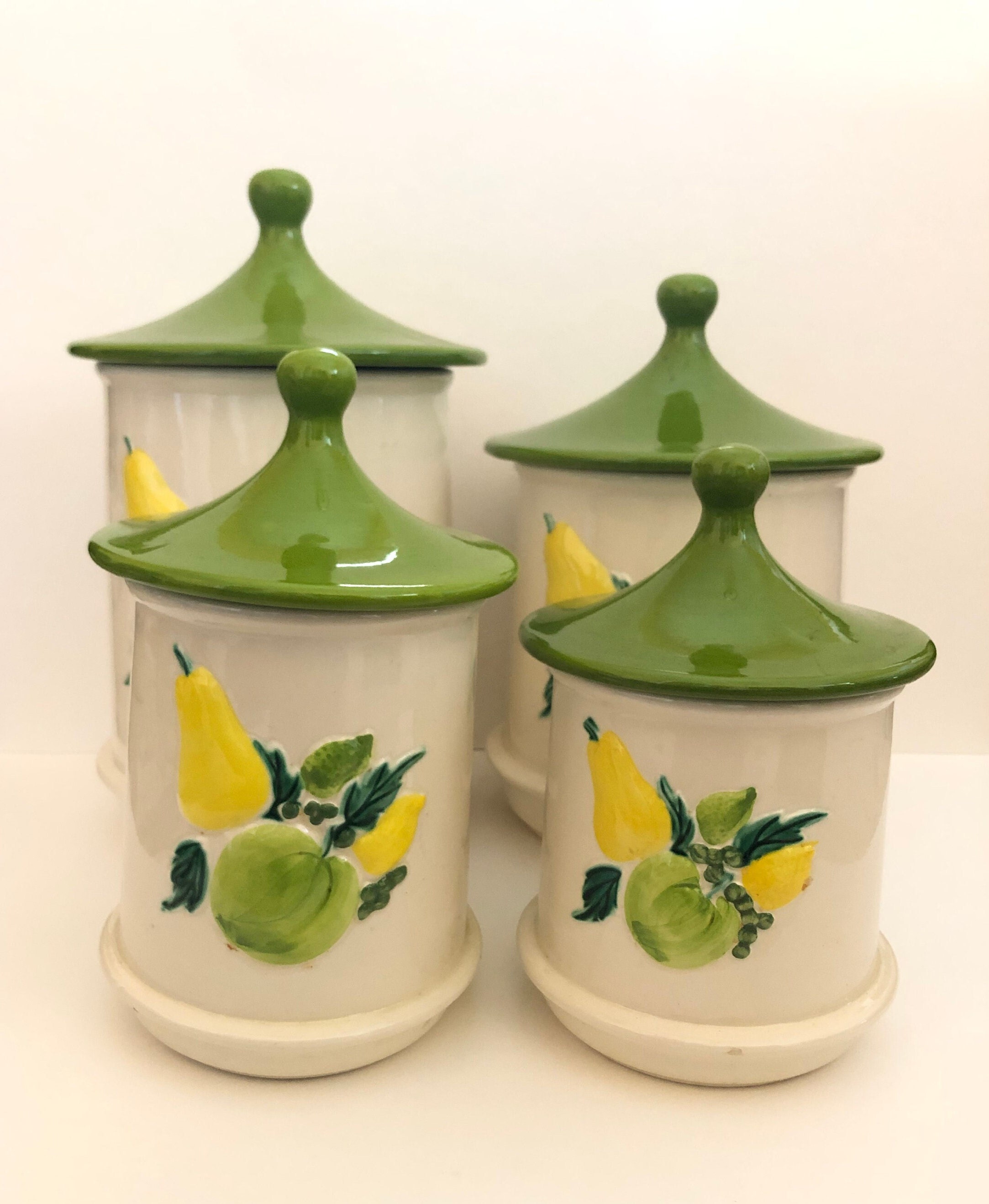 ceramic kitchen canisters - How to Decorate a Small Living Room and