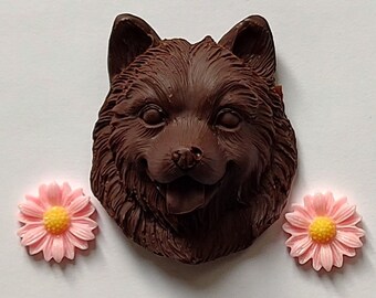 Chocolate for Dog Lovers. Our Chocolate Huskey Faces.