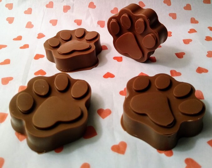 12 DOG PAW PRINT Lollipops Kid Party Favors Etsy