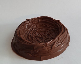 Our Chocolate Birds Nest. . Please DO NOT order if the area you are shipping to exceeds 65 degrees.