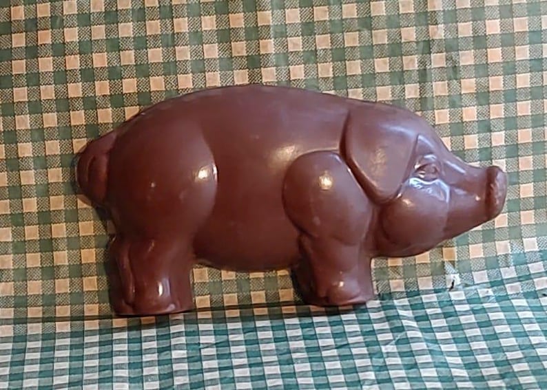 Chocolate for Pig Lovers! Please DO NOT order if the area you are shipping to exceeds 65 degrees. image 1