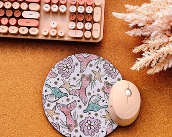 Adorable Mermaid/Merman mouse mat | cute mouse pad | office accessories | desk accessories | office decor