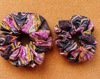 Native Seed Dreaming Scrunchie | indigenous | XL scrunchie | hair accessories | gifts for her