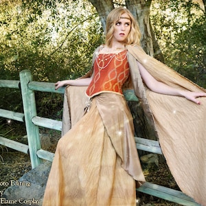 Renaissance Faire Fairy princess queen Gown costume Renaissance Faire Fairy princess queen Gown costume image 1