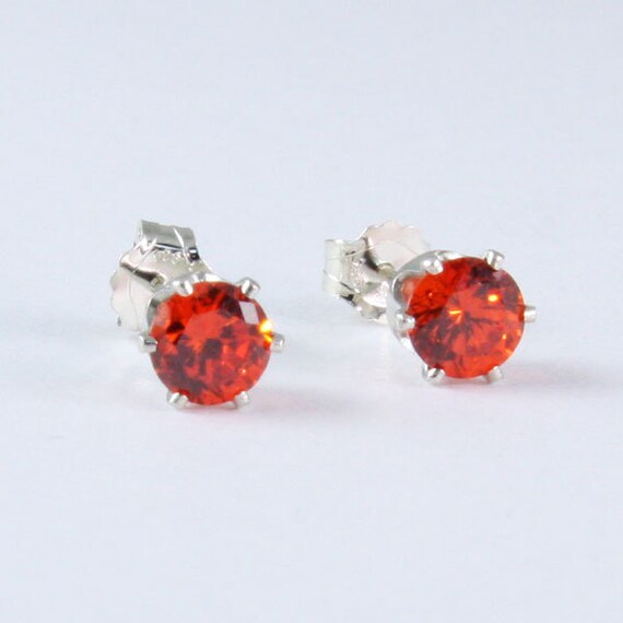 Mexican fire sale opal earrings