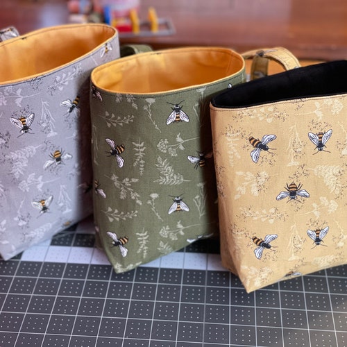 Bee Car Trash Can Etsy