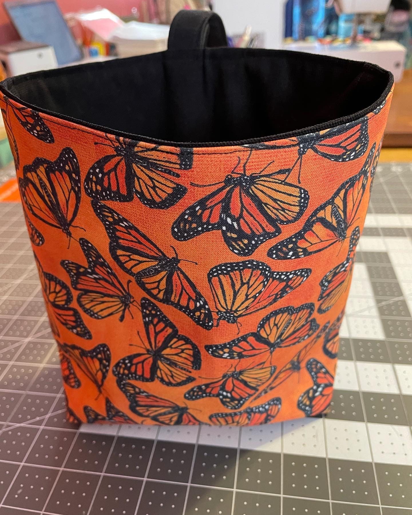 Wastebasket Liners Cloth Trash Can Liners for Cloth Napkins or Reusable  Paper Towels Set of Two Pick Your Colors 
