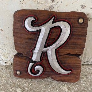 3D Alphabet Sign, Steampunk Letter Sign, Letter Plaque, Rustic Letters, Wall Art, Steampunk Decor, Hand Painted Letters, Custom Letter Sign