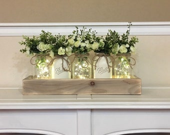 Dining Room Table Centerpiece Etsy