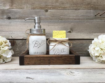 rustic kitchen decor etsy