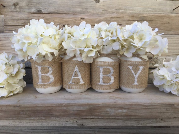 rustic baby shower