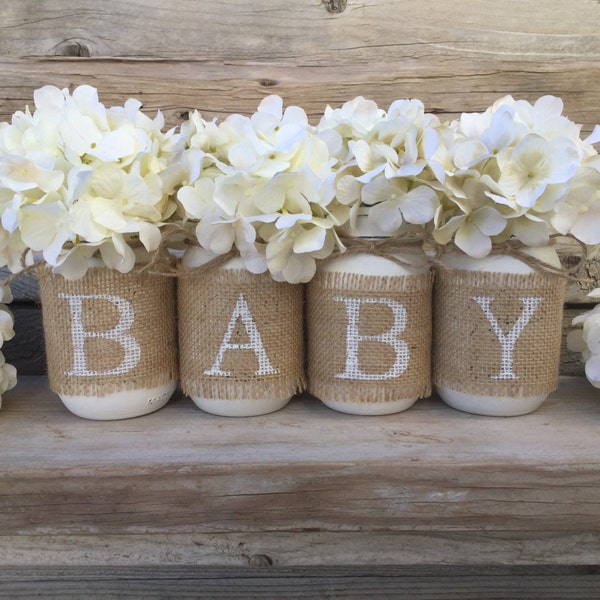 Baby Shower Decor, Nursery Decor, Rustic Baby Shower, Burlap Baby Shower, Gender Neutral Shower Decor,Gender Neutral Baby Shower,Baby Shower