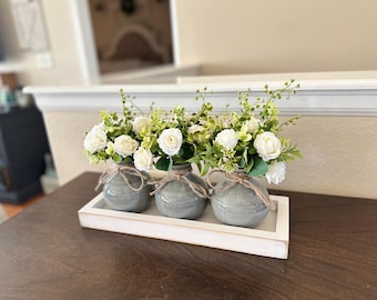 Jarrón De Madera Con Bolsillo De Pared Para Flores Secas Y Vegetación