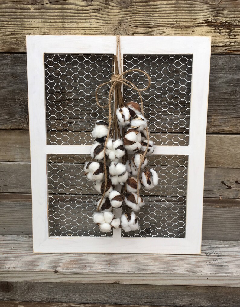 Chicken Wire Window Frame Chicken Wire Decor Farmhouse Wall Etsy
