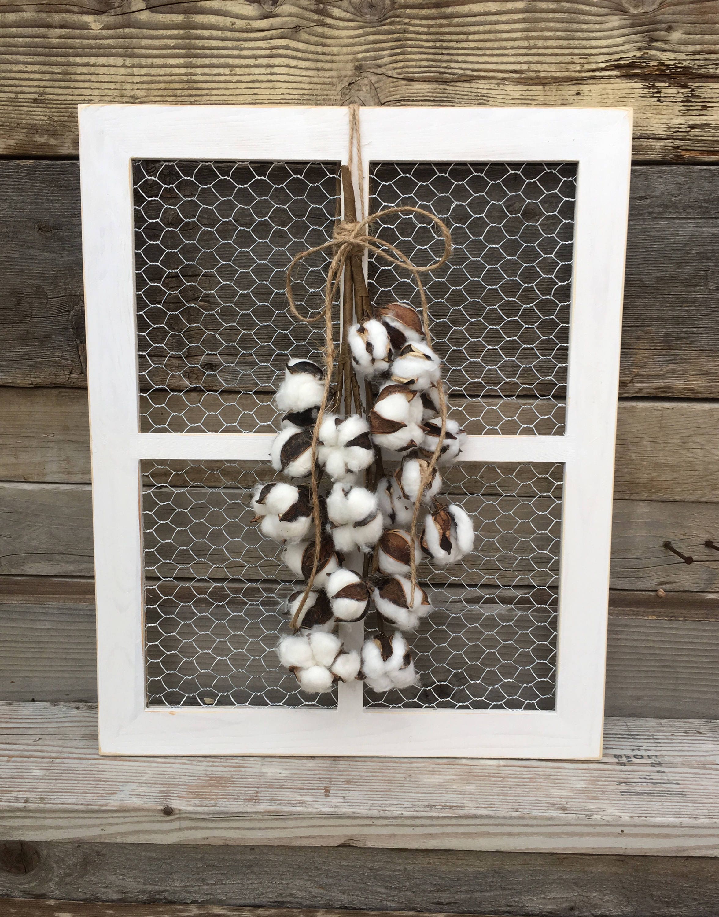 Chicken Wire Window Frame Chicken Wire Decor Farmhouse Wall