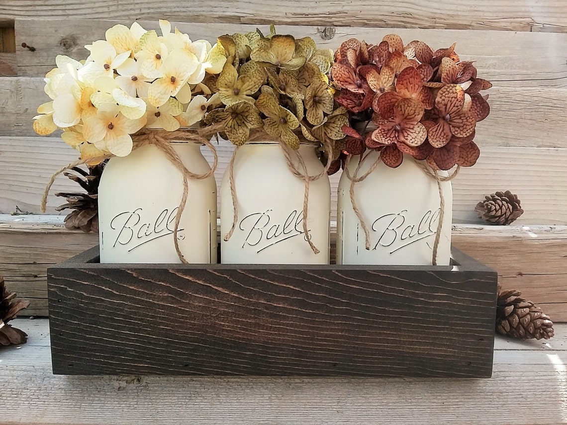 Fall Table Decor Fall Farmhouse Decor Fall Country Decor Etsy