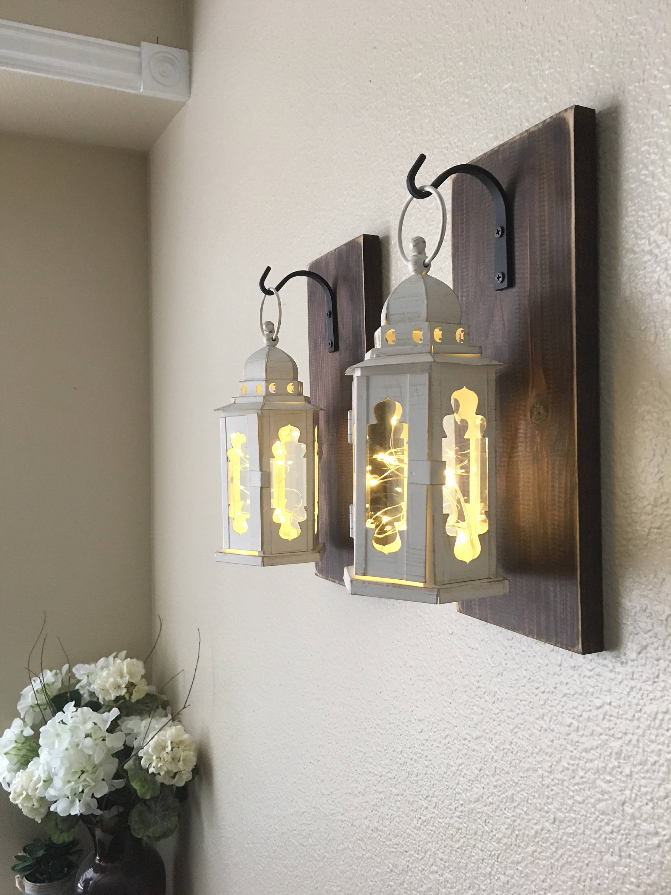 Wall lanterns indoor deals