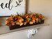 Fall Floral Arrangement, Rustic Farmhouse Fall Table Decor, Mantle Centerpieces, Dining Room Centerpiece, Thanksgiving Floral Arrangements 