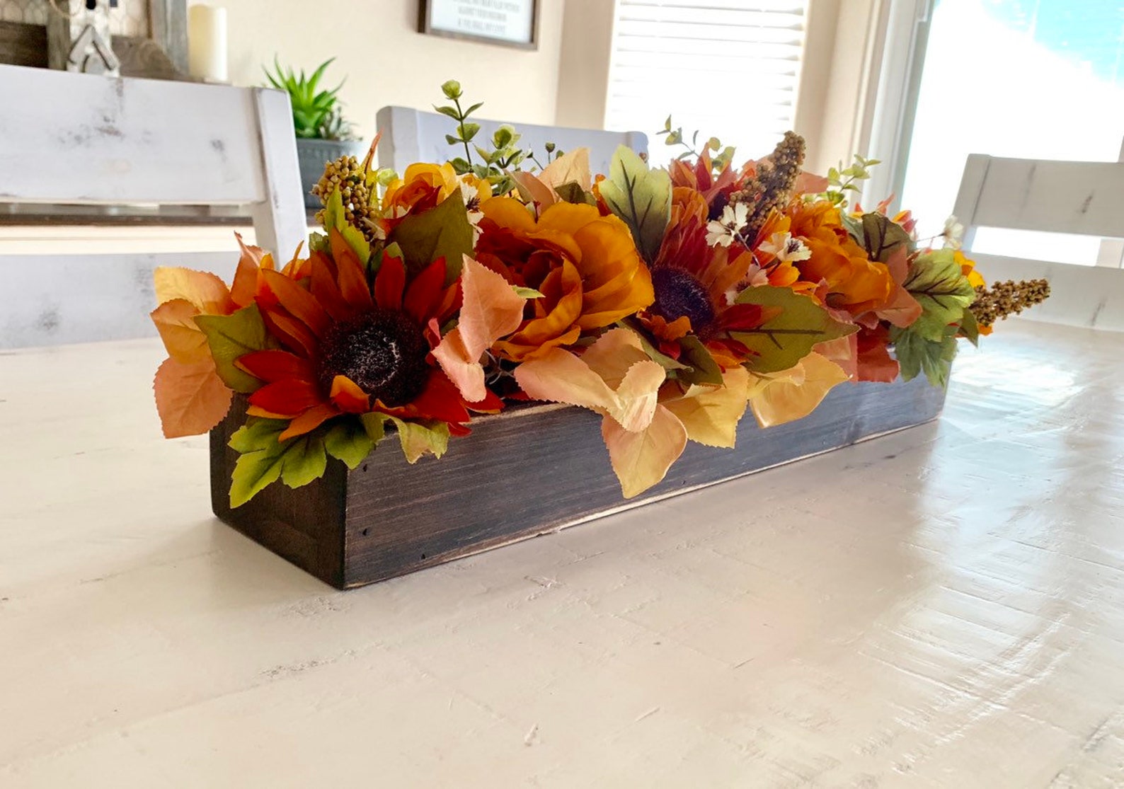 Fall Floral Arrangement, Gather, Rustic Farmhouse Fall Decor, Fall ...