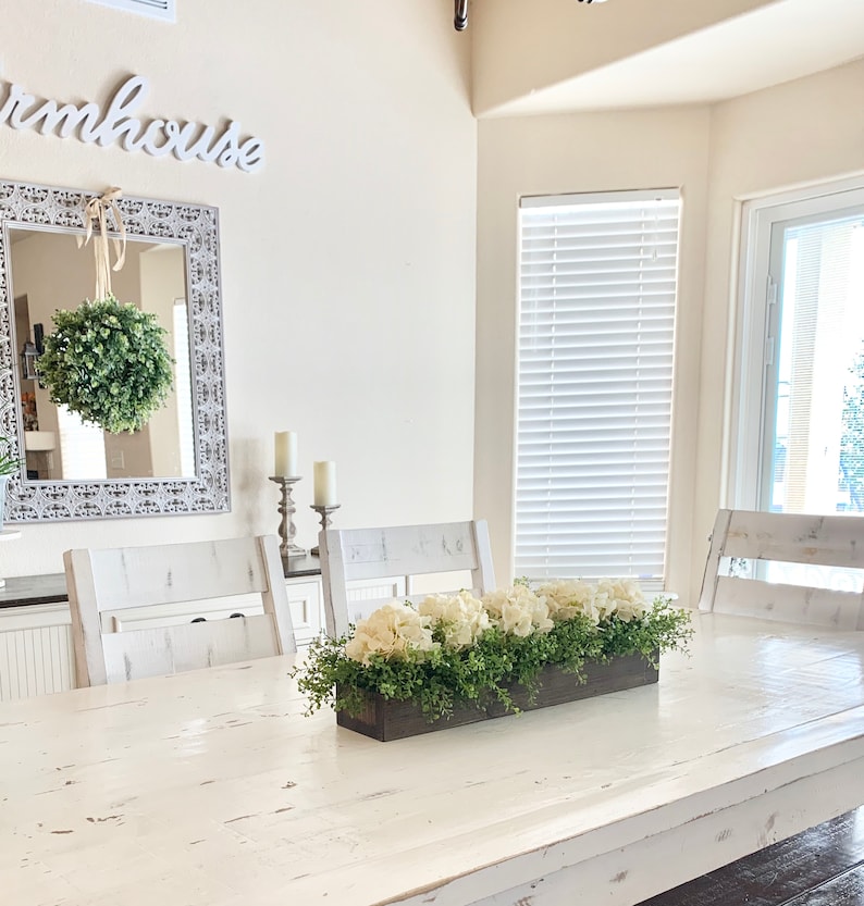 Kitchen Island Centerpiece Dining Room Table Centerpiece Etsy