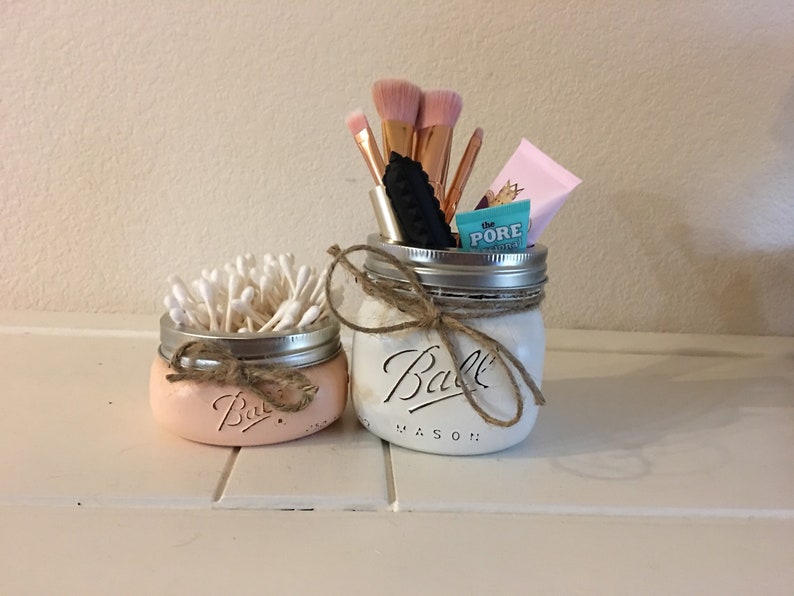 Mason Jar OrganizerMakeup Brush HolderMakeUp Etsy