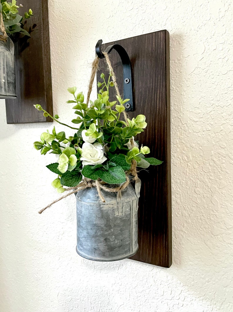 Farmhouse Wall Decor Galvanized Metal Decor Metal Wall Etsy