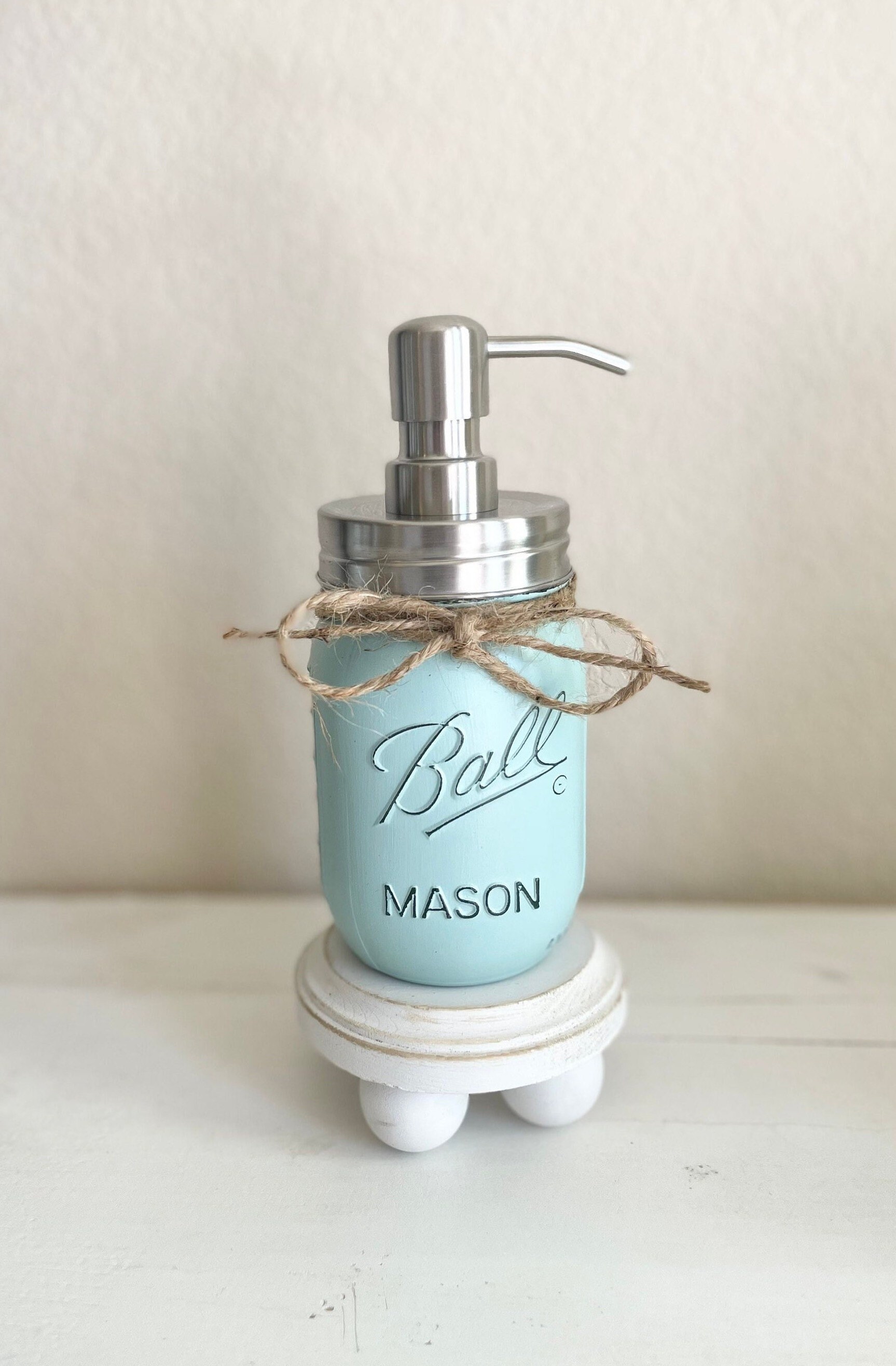 Farmhouse Kitchen Riser Tray Soap Pump Mason Jar Dish Soap Etsy