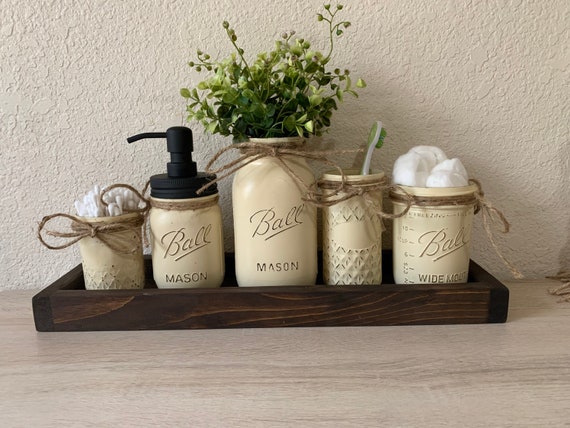 8 oz. Smooth Mason Jars with Bronze Lids - Nature's Garden Candles